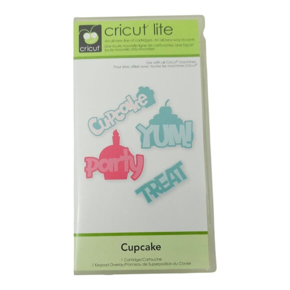 Cricut Lite Provo Craft Cartridge Cupcake 2000548 Link Status Unknown - Picture 1 of 11